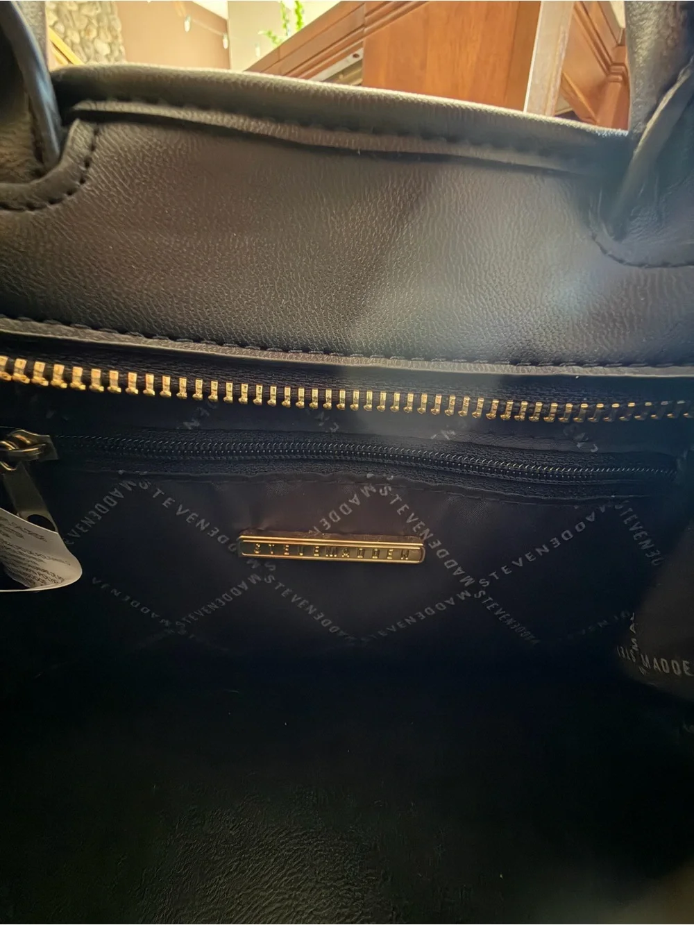 Steve Madden structured quilted